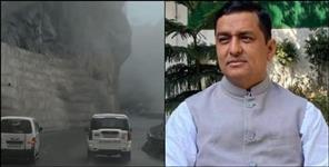Anil Baluni car accident totaghati boulder Pipalkoti