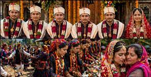 image: 5 Brothers Marry Together Sister Bidaai on same day
