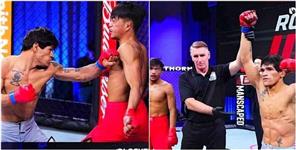 image: MMA Fighter Angad Bisht Qualified For semifinal in China