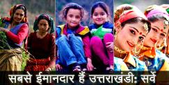 image: Uttarakhand people are most honest people in all over country says survey 