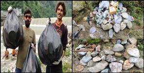 image: Rajat Negi and Rajat Rawat made Maldevata trash free