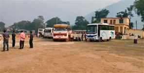image: Woman pilgrim crushed to death by bus on Chardham Yatra route