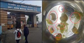 image: Worms Found in Food at Doon Medical College Mess