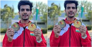 image: Shooter Shaurya Won Gold And Silver Medal in Germany