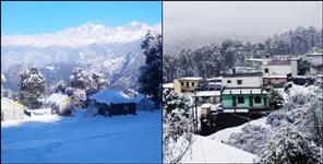image: Snowfall in Uttarakhand 4 Feb 2024 Update
