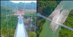 indias first glass bridge in Uttarakhand Rishikesh