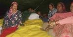 Landslide Fear Forces 4 Families to Live in Tents
