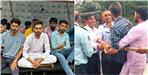 Students of Garhwal University sit on strike