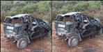 Car fell into a ditch on Pauri Devprayag road