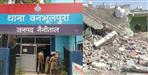 Police deployed at encroachment free place in Banbhulpura